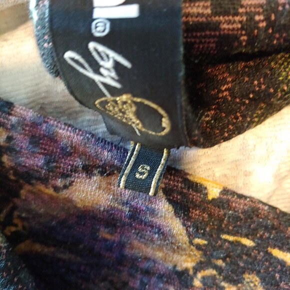 Desigual Collab W/Christian Lacroix Colorful Print Sleeveless Sheath Dress S - Picture 12 of 14